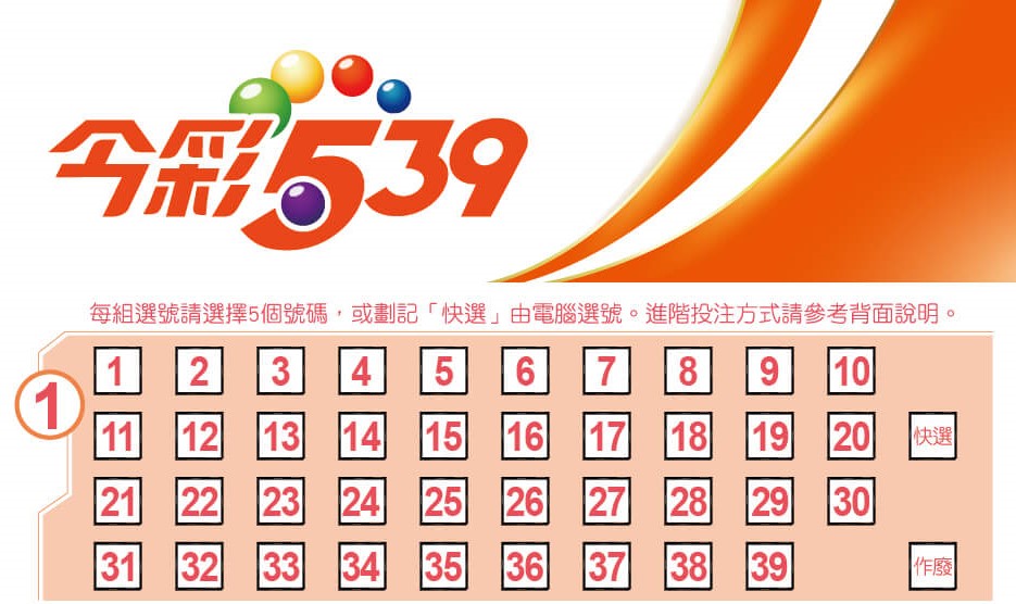 今彩539彩票抓牌技巧：輕鬆掌握中獎秘訣！